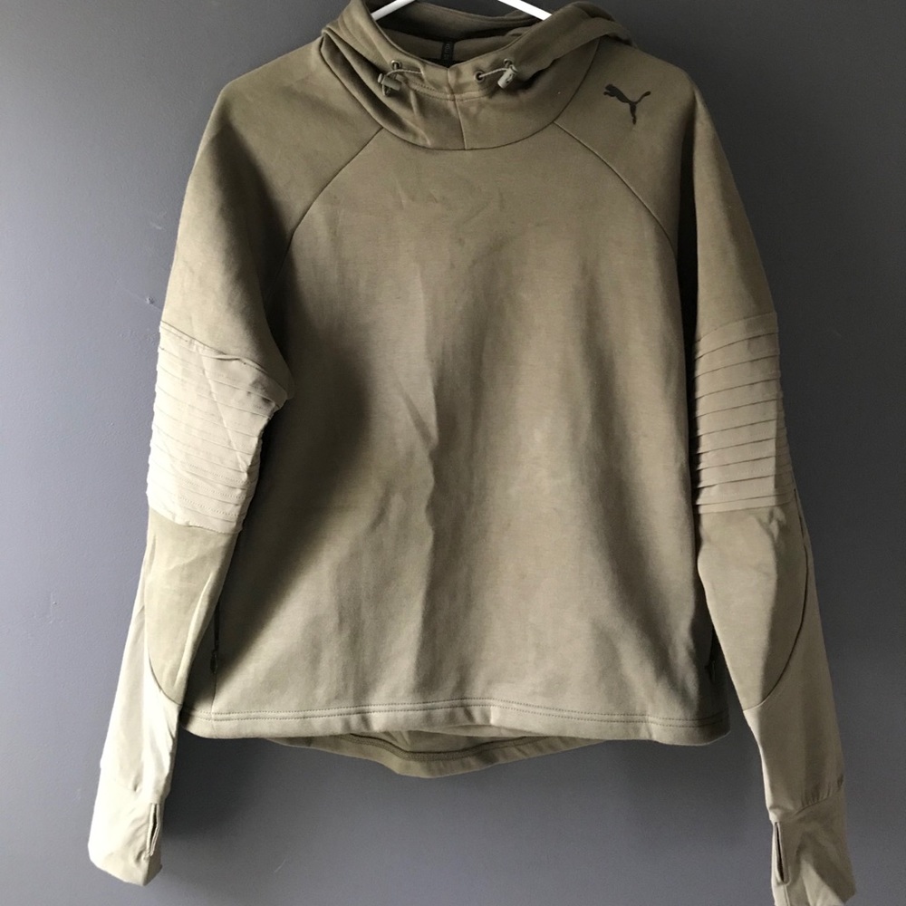 Army Green Jogger Sweatshirt